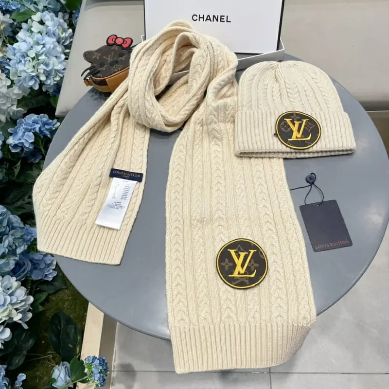 louis vuitton lv hat and echapres set s_12610b34